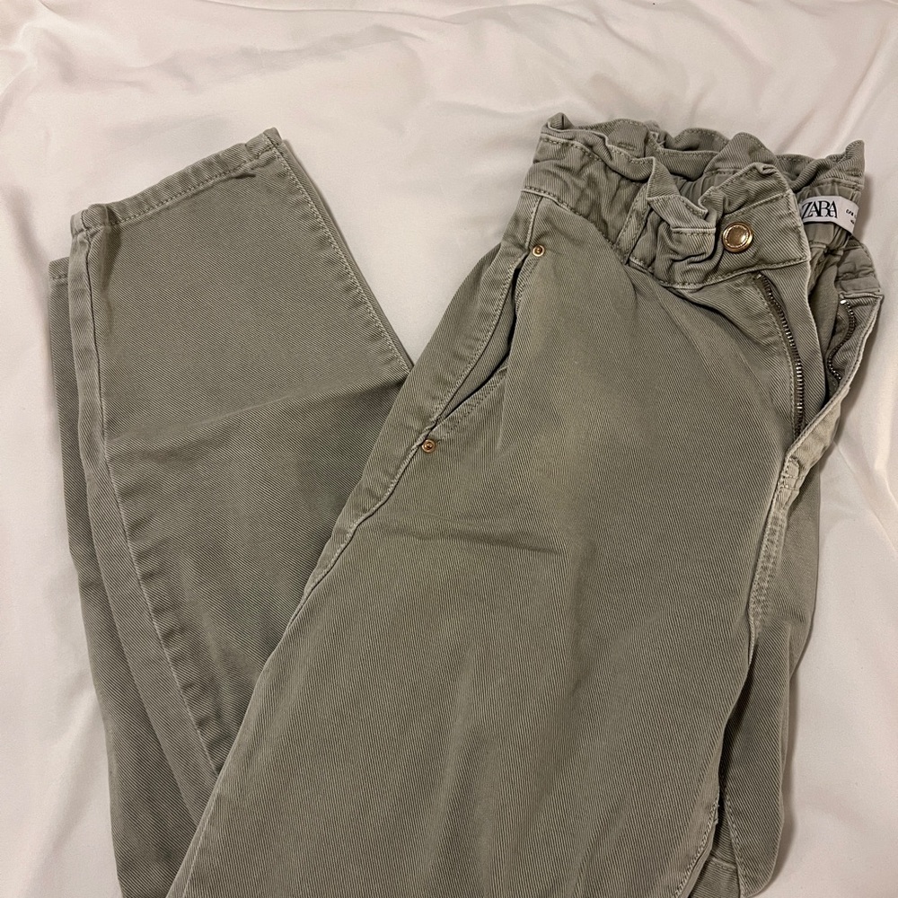 Zara mom jeans